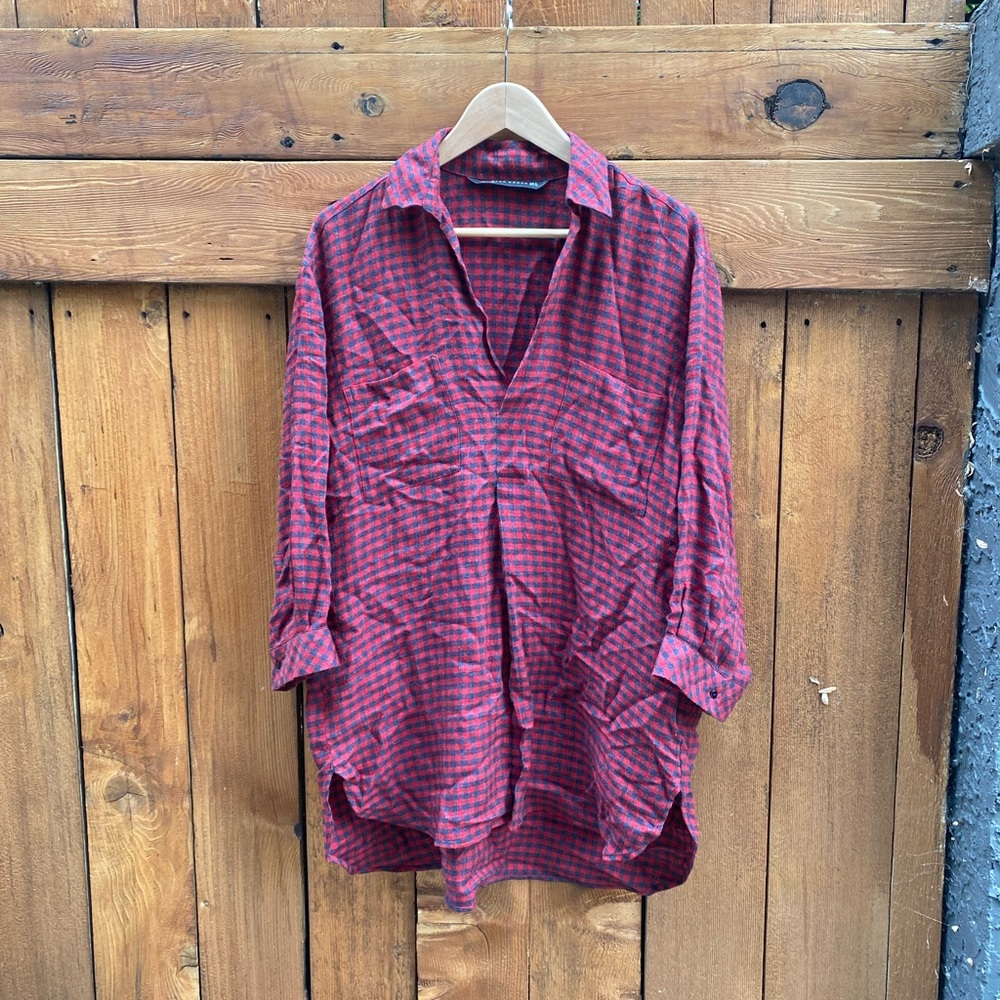 Super soft oversized flannel